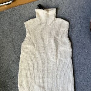 Theory sleeveless turtleneck sweater